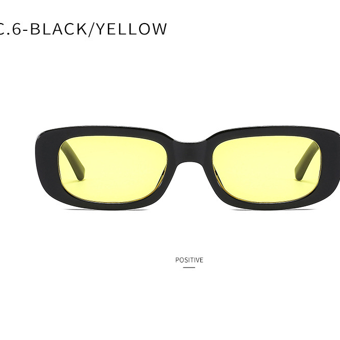 Wholesale Small Square Frame PC Sunglasses